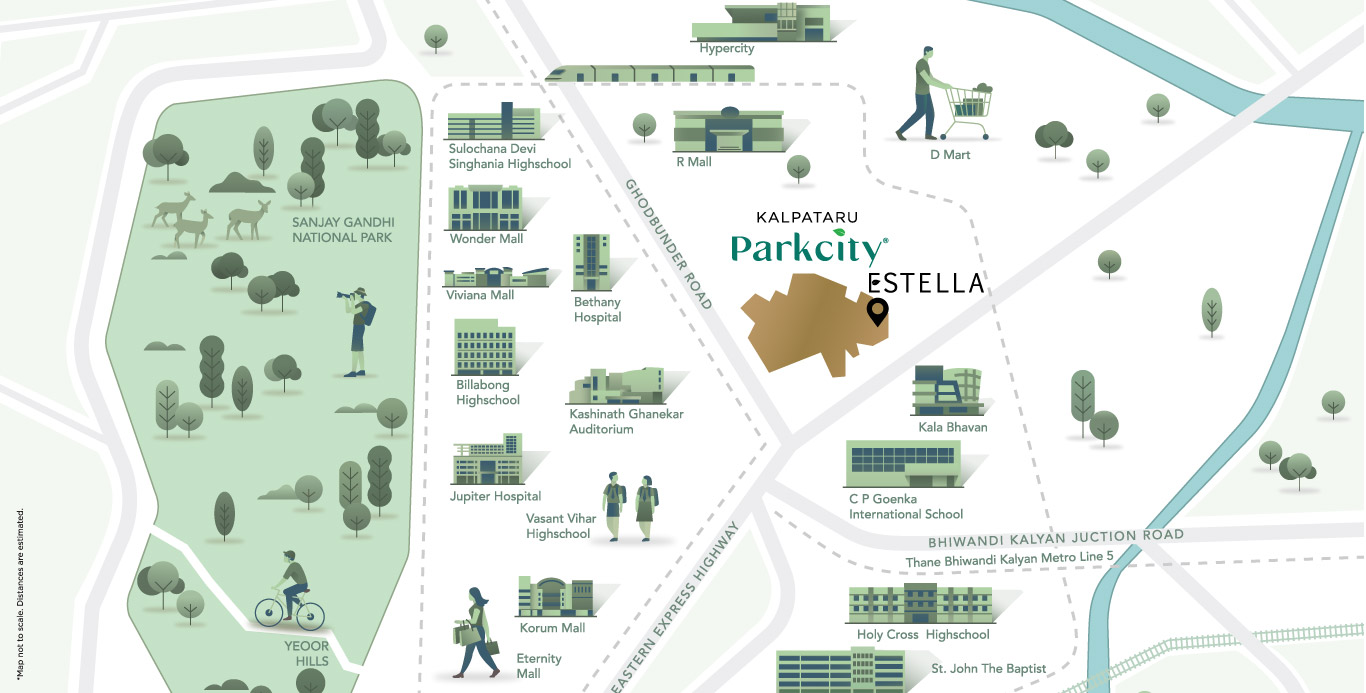 Kalpataru Park City Estella, Kalpataru Park City Thane, Kalpataru Park City Kolshet Road, Kalpataru Estella Thane, 2 BHK Kalpataru Park City, 3 BHK Kalpataru Park City, 4 BHK Kalpataru Park City, Kalpataru Park City price, Kalpataru Park City floor plan, Kalpataru Park City amenities, Kalpataru Park City Kolshet Road Thane, luxury apartments in Thane, flats in Kolshet Road Thane